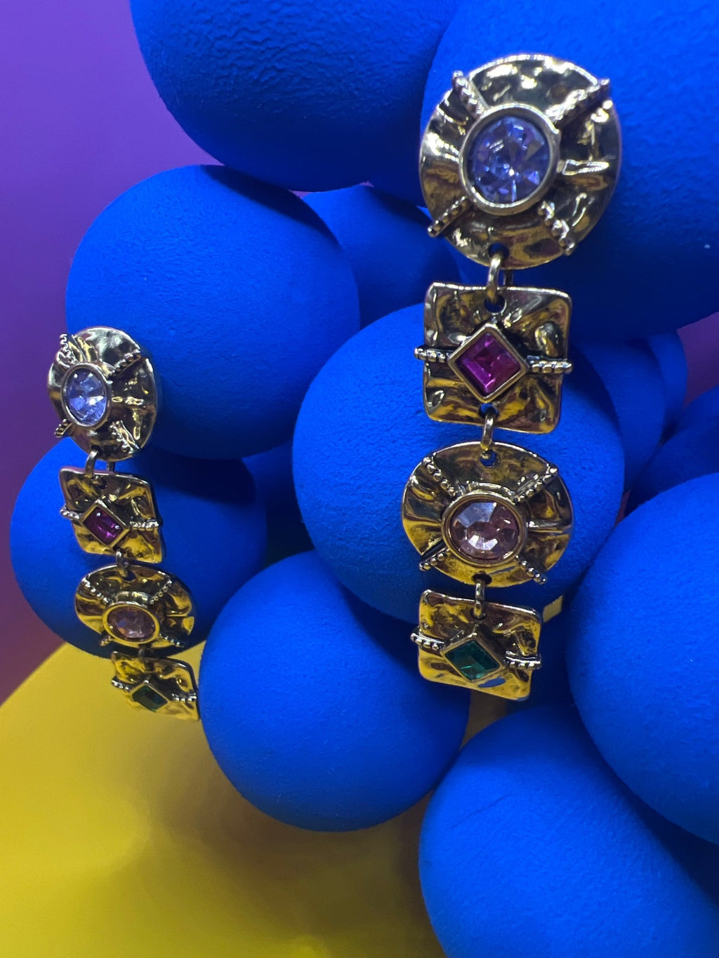Karin Earrings Gold - Suite Ta Bu by Akidah