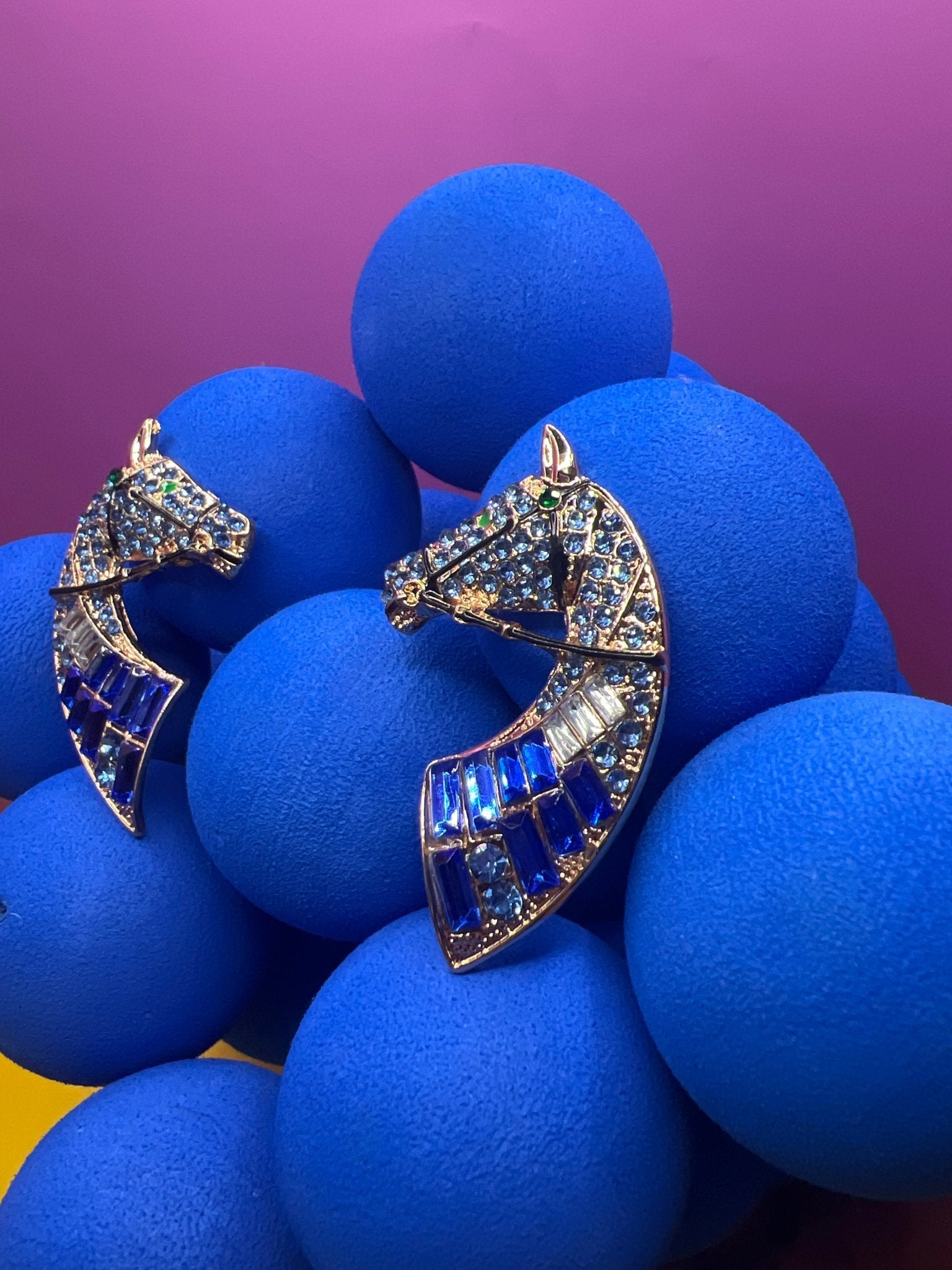 Stallions Earrings - Suite Ta Bu by Akidah