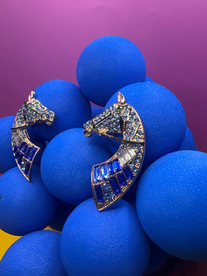Stallions Earrings - Suite Ta Bu by Akidah