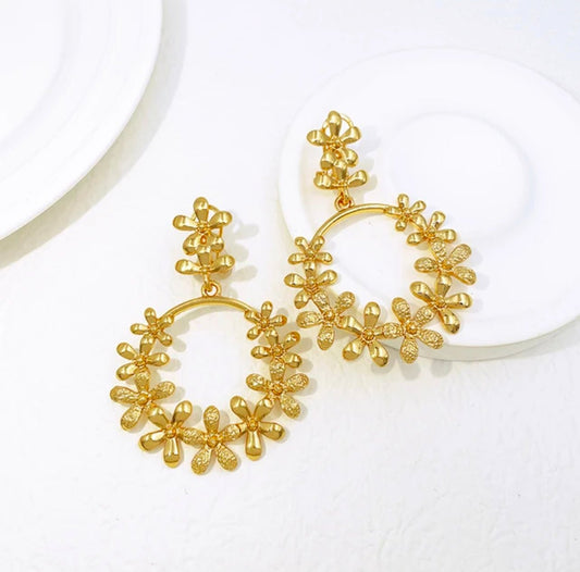 Fiori Drops Earrings - Suite Ta Bu by Akidah