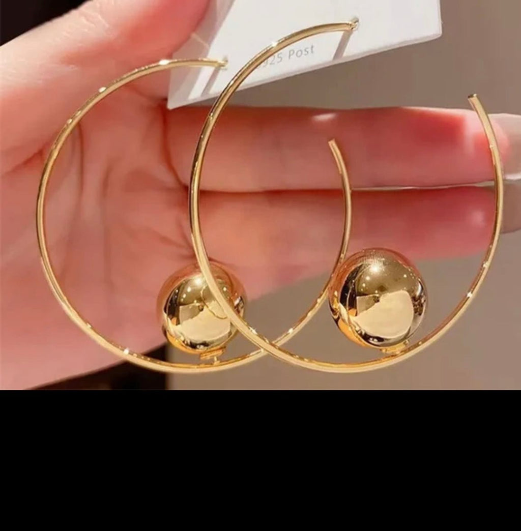 Minimalist Hoop Earrings - Suite Ta Bu by Akidah