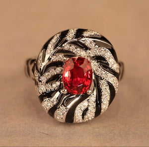 Zebroni Earring & Ring Set - Suite Ta Bu by Akidah